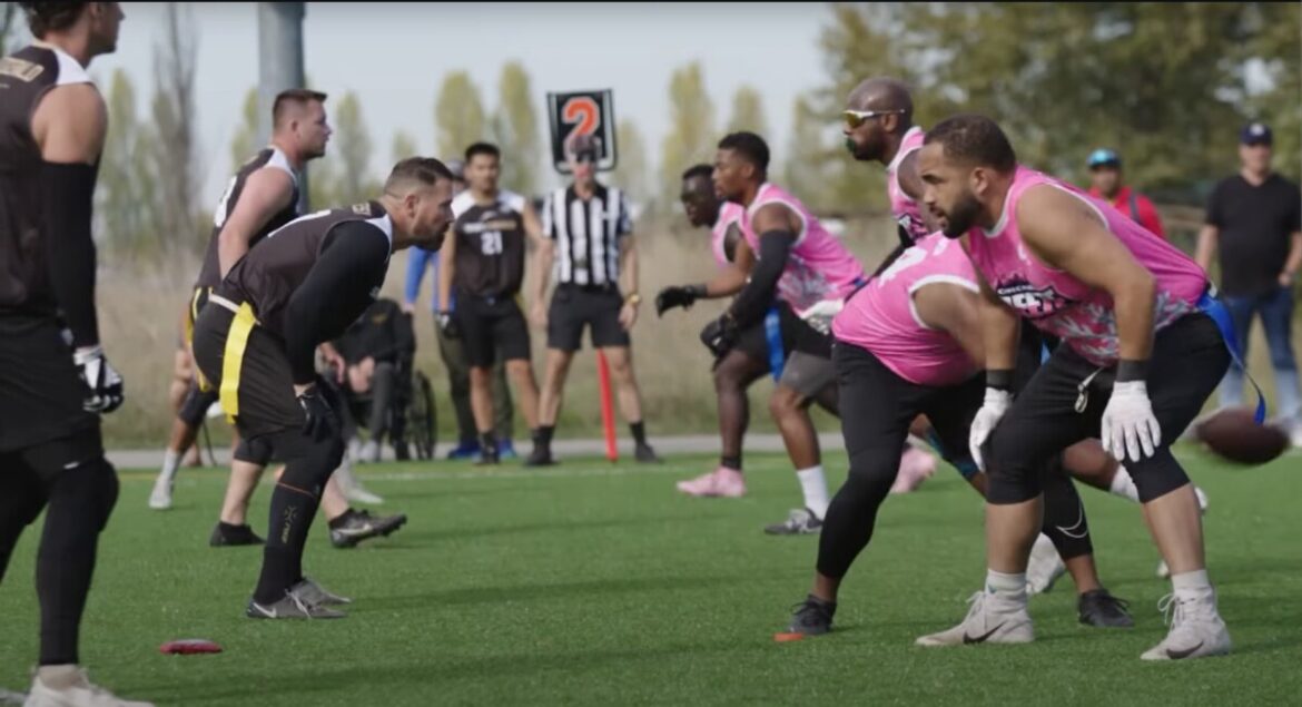 A NGFFL match, via CBS Sports