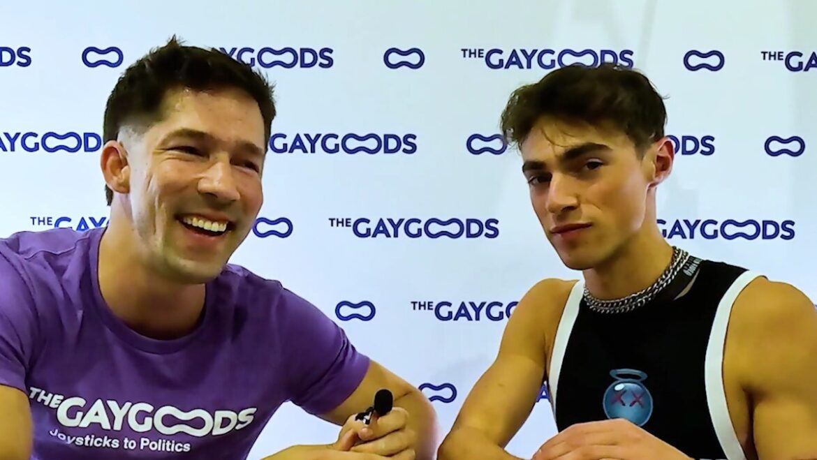 GayVNs Nick Floyd Eddie Patrick and Nick Floyd at the GayVNs.