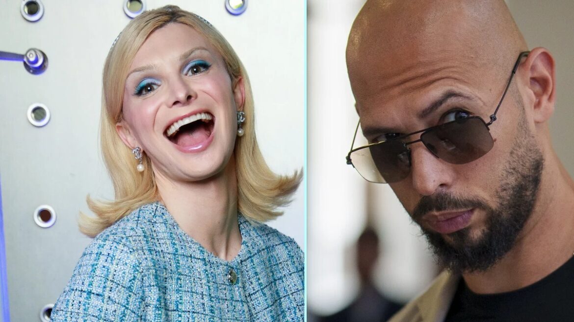 Dylan Mulvaney and Andrew Tate Dylan Mulvaney and Andrew Tate are the latest figures targeted by the strange online "transvestigation" obsession.